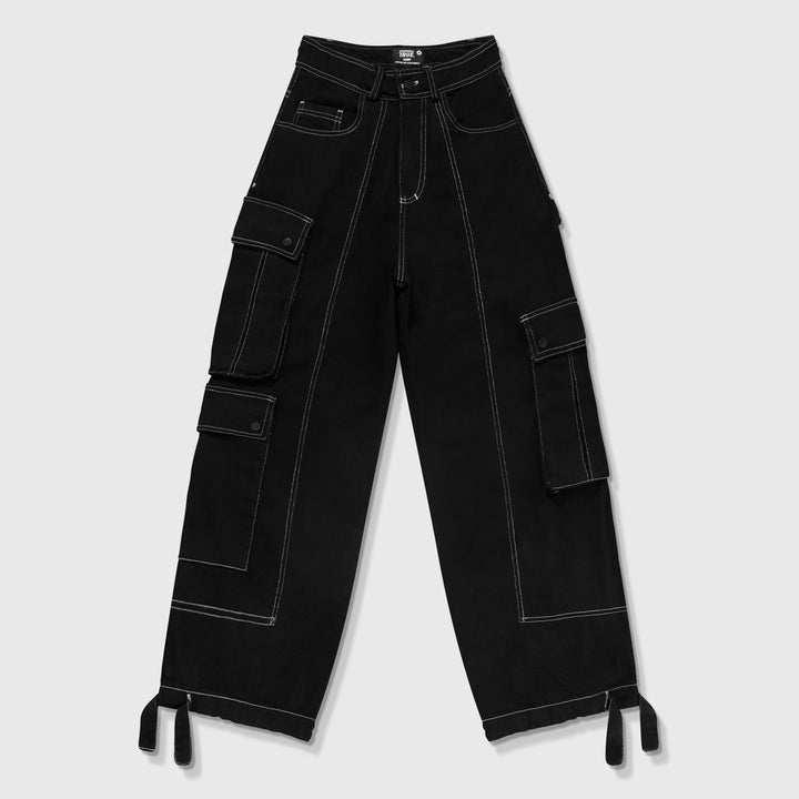 Black cargo pants 